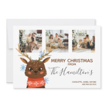 クリスマス3写真トナパーソナライズされたーナー