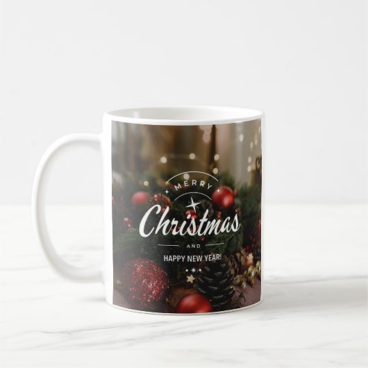 クリスマス36 コーヒーマグカップ (左)