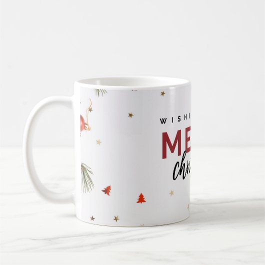 クリスマス39 コーヒーマグカップ (左)