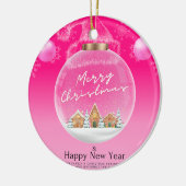 クリスマス39 セラミックオーナメント (左)