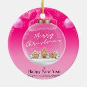 クリスマス39 セラミックオーナメント (裏面)