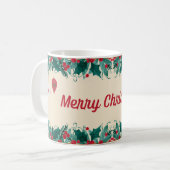 クリスマス3 コーヒーマグカップ (正面左)