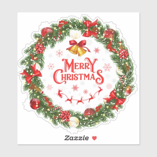 クリスマス3 シール (シート)