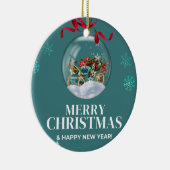 クリスマス3 セラミックオーナメント (右)