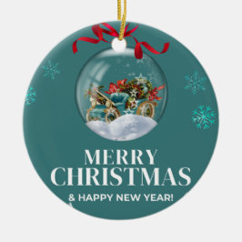 クリスマス3 セラミックオーナメント