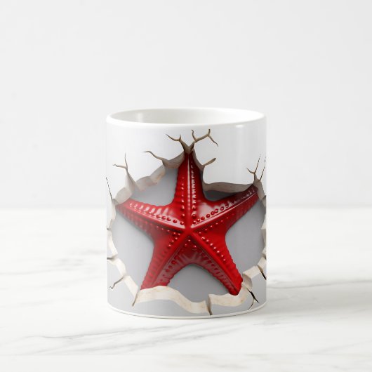 クリスマス3Dシースター コーヒーマグカップ (中央)