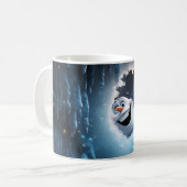 クリスマス3D雪だるま コーヒーマグカップ (正面左)