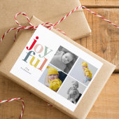 クリスマス4枚のコラージュ |うれしカラフルい ポストカード