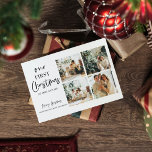 クリスマス4枚のコラージュ |初めてのクリスマス ポストカード<br><div class="desc">クリスマス4枚のコラージュ |初めてのクリスマス</div>