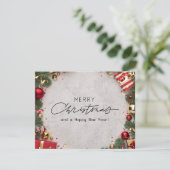 クリスマス4 シーズンカード (スタンド正面)