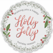 クリスマス4 シール (正面)