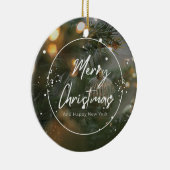 クリスマス4 セラミックオーナメント (右)