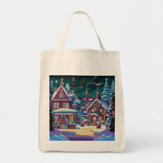 クリスマス4. トートバッグ (正面)