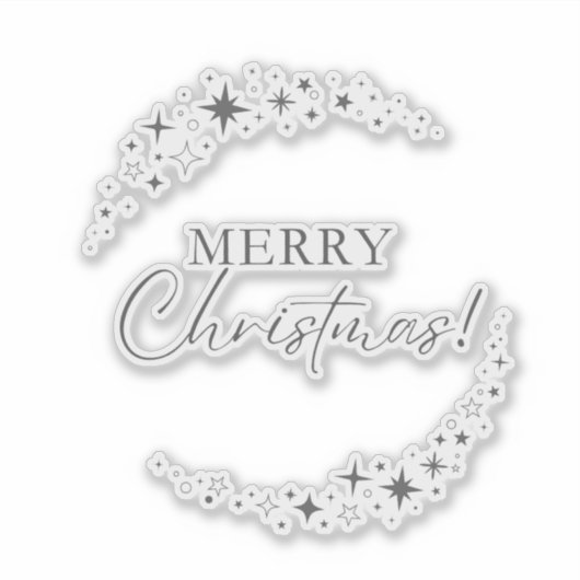 クリスマス5 シール (正面)