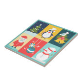 クリスマス6 タイル (側面)