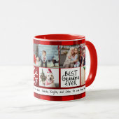 クリスマス7の写真のグ最高のリッドおばあちゃん マグカップ (正面右)