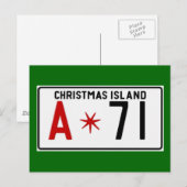 クリスマス72 シーズンポストカード (正面/裏面)
