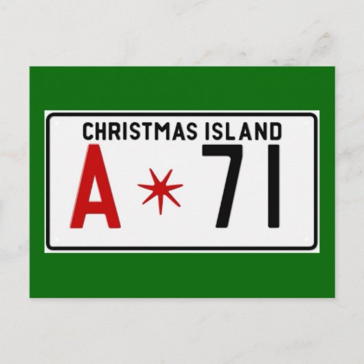 クリスマス72 シーズンポストカード (正面)