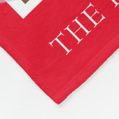 クリスマス8フォトコラージファミリーフリースブランケット フリースブランケット (角)