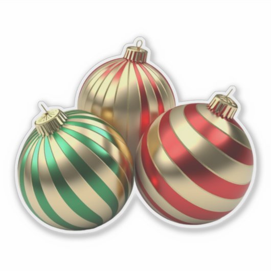 クリスマス8 シール (正面)