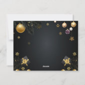 クリスマス9 シーズンカード (裏面)