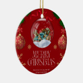 クリスマス9 セラミックオーナメント (右)