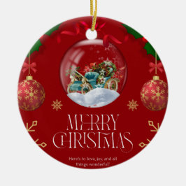 クリスマス9 セラミックオーナメント