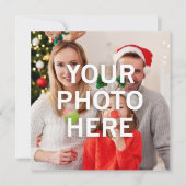 クリスマス あなたの写真をここに (正面)