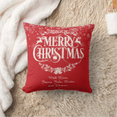 クリスマス あなたの家族の定義 クッション (ブランケット)
