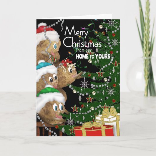 クリスマス – あなたの家 – POTATO FAMILY (正面)