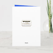 クリスマス、あなた&あなた、ペンギン北灯 カード (裏面)