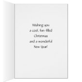 クリスマス、いとこ、おもしろいのトナカイ、Ho、Ho、Ho、 (内側 (右))