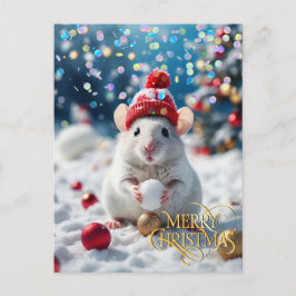 クリスマス。おめでとうございます。 ポストカード