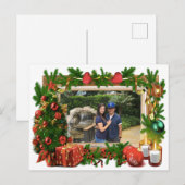 クリスマス おめでとう フレーム (正面/裏面)