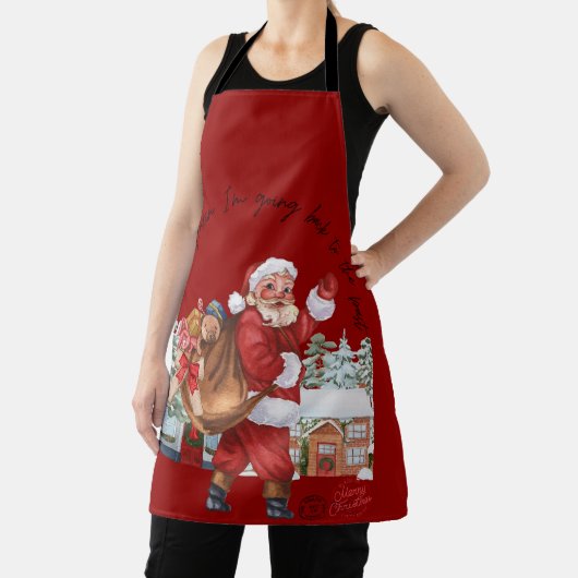 クリスマス・おもしろエプロン・ギフト エプロン (インサイチュ)