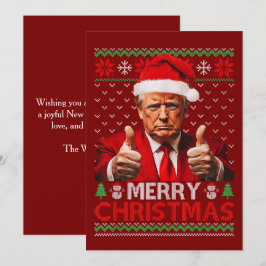 クリスマス おもしろ トランプ サンタ 帽子 ユーモラス クリスマス