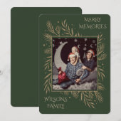 クリスマス お名前入り ホリデー カード (正面/裏面)