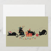 クリスマス かわいい猫好きチーム クリスマスライト (正面/裏面)