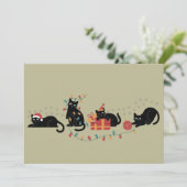クリスマス かわいい猫好きチーム クリスマスライト (スタンド正面)