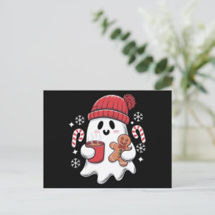 クリスマス かわいい おばけ アイスコーヒー レトロ Xmas コーヒー