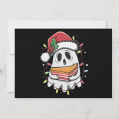 クリスマス かわいい ゴースト サンタ パーティー Xmas ホリデー (正面)