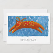 クリスマス かわいい トナカイ イラスト 写真 (正面)