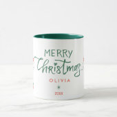 クリスマス かわいい マグカップ (中央)