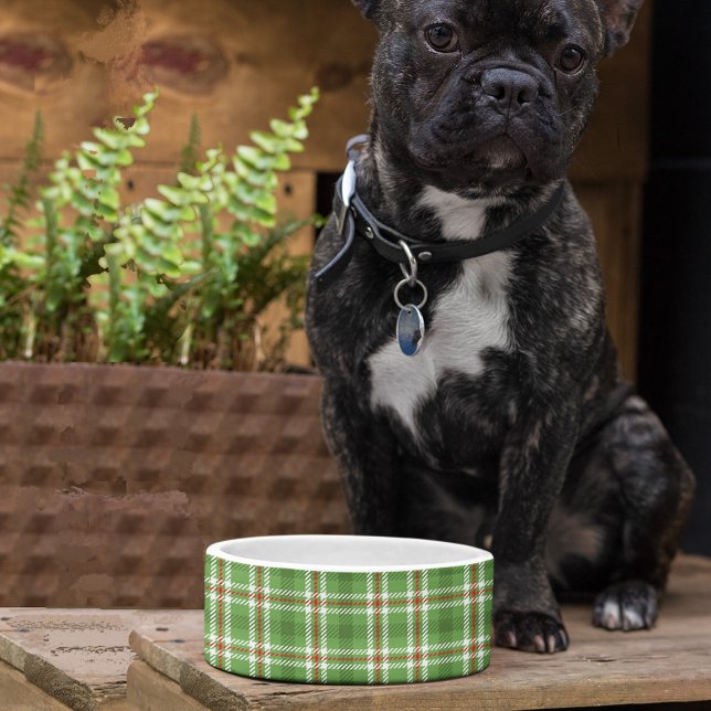 クリスマス かわいい ルージュカントリー ホリデー ファームハウス プラッド ボウル (クリエイターアップロード済み)