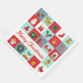 クリスマス かわいい レトロ 冬 クリスマス アイコン (コーナー)