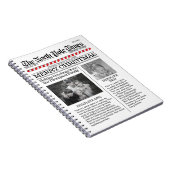 クリスマス かわいい 楽しい 北極 新聞 ノートブック (右側)