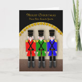 クリスマス、くるみ割りステージ、私たちのホームユア カード (正面)