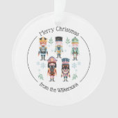 クリスマス・くるみ割り人形おもちゃ兵士 オーナメント (正面)