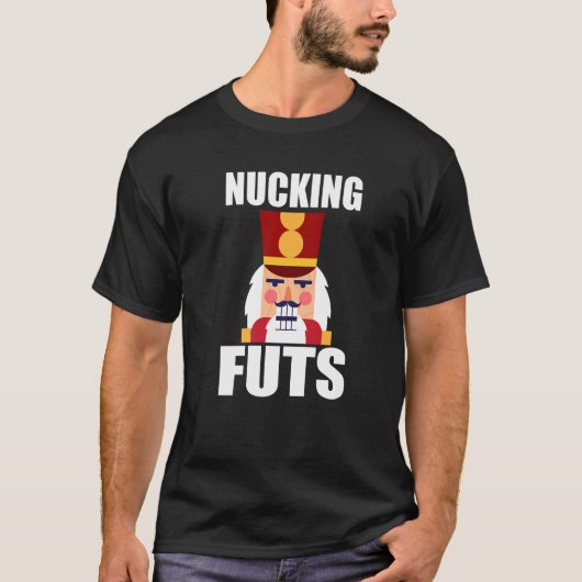 クリスマス・くるみ割り人形ナッキングフット・メン Tシャツ (正面)