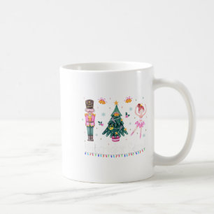 クリスマス・くるみ割り人形バレエダンス女性子供 コーヒーマグカップ